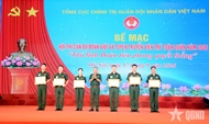 Winners of contest for whole-military Youth Union cadres, young orators honored